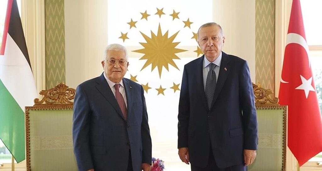 cumhurbaskani erdogandan filistin devlet baskani abbas ile telefonda gorustu V35Bul1d