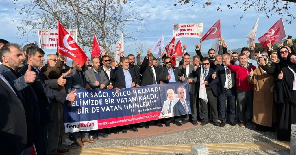 Yeniden Refah’tan İznik’te Papa ziyaretine protesto