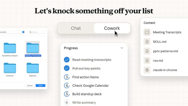 Anthropic, çok yetenekli Claude Cowork sistemini duyurdu