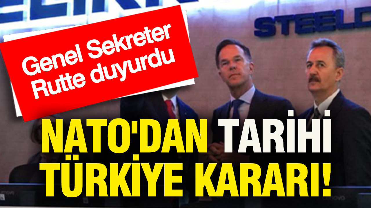 NATO’dan Önemli Türkiye Açıklaması: Genel Sekreter Rutte’den Tarihi Duyuru